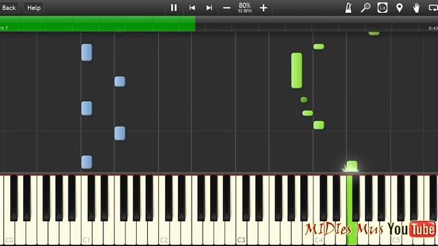 Танец маленьких утят на пианино (кавер + лёгкий урок) смотреть онлайн