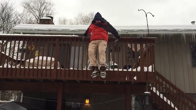 Deck jumping slomo