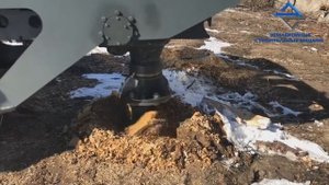 Измельчитель пней резцовый с приводом от ВОМ