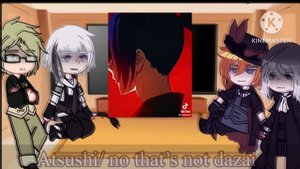 Bsd react to Dazai as Yato (gacha club)