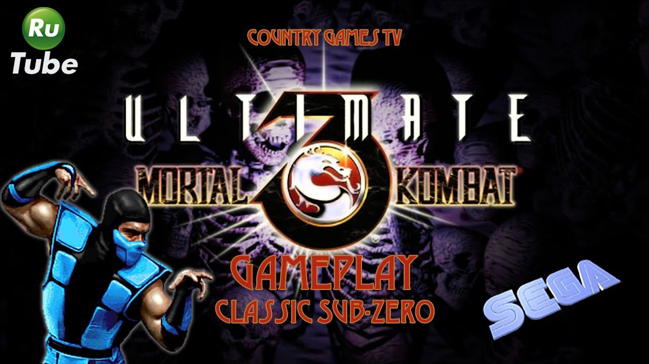 Ultimate Mortal Kombat 3: Classic Sub-Zero (Sega)