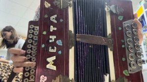 Кустарная гармонь Мечта