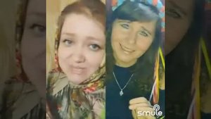 По тропинке, снежком запорошенной Дуэт cover karaoke Smule