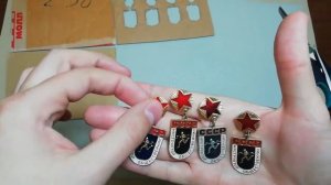 Значок СССР «Инструктор-общественник СССР» (4 разновидности-«ЗСЗ» и «ФСС»)