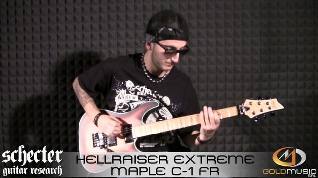 SCHECTER HELLRAISER EXTREME MAPLE C-1 FR DEMO BY ANGELO RICUCCI смотреть онлайн