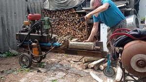 дровокол гидравлический 2