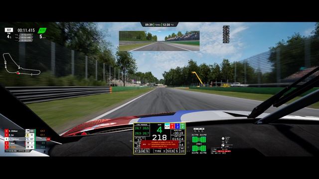 Assetto Corsa Competizione. Катаю онлайн 20ти минутку по Monza