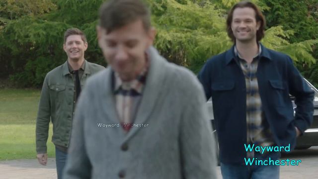 Supernatural Season 15 GAG REEL Supercut VS Real Life