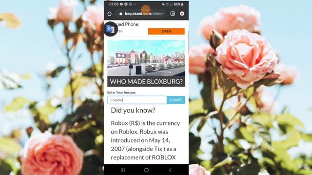 Roblox Bloxburg Quiz 100%guranteed SCORE |Bequizzed 2021 смотреть онлайн