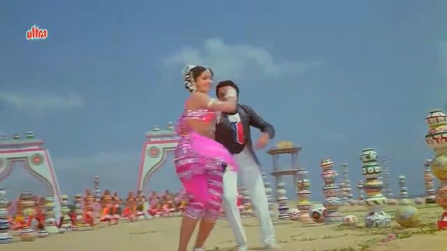 Jeetendra &  Sridevi с песней Naino Mein Sapna из к/ф "Выдумка / Himmatwala" (1983) смотреть онлайн