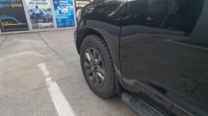 Установка проставок для увеличения колеи