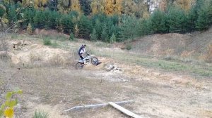 тренирую проезд препятствий/ эндуро на motoland xt250 st
