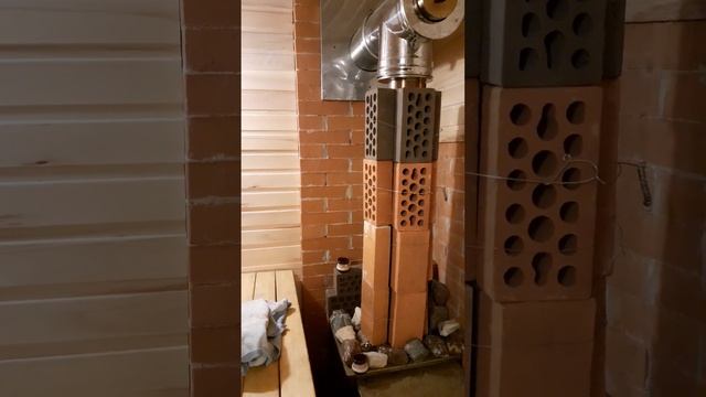 Как изолировать трубу на выходе из печи от ИК-излучения - Баня в гараже смотреть онлайн