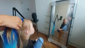 АСМР Первый раз плету косы с канекалоном ?