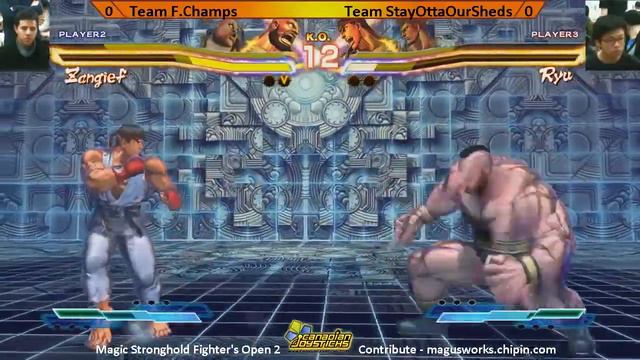Team F.Champs vs Team StayOttaOurSheds - SFxT CO-OP - Magic Stronghold Fighters' Open 2 смотреть онлайн