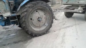 Везем дрова МТЗ 80