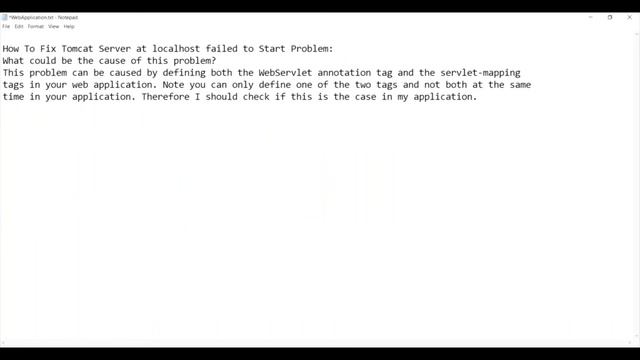 How to fix Tomcat server at localhost failed to start problem смотреть онлайн