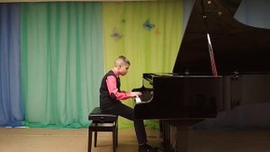 К.Черни Этюд 11 соч. 299, Ю.Полунин Скерцо исп. Гуридов Владислав, 12 лет