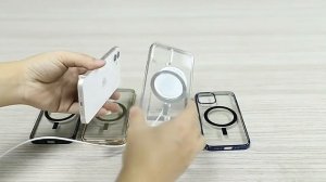 Магнитный Чехол для Беспроводной Зарядки на айфон 11 - 14. Apple iPhone MagSafe.