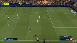 FIFA 21 - Olympique Lyonnais vs PSG - Геймплей на PS5