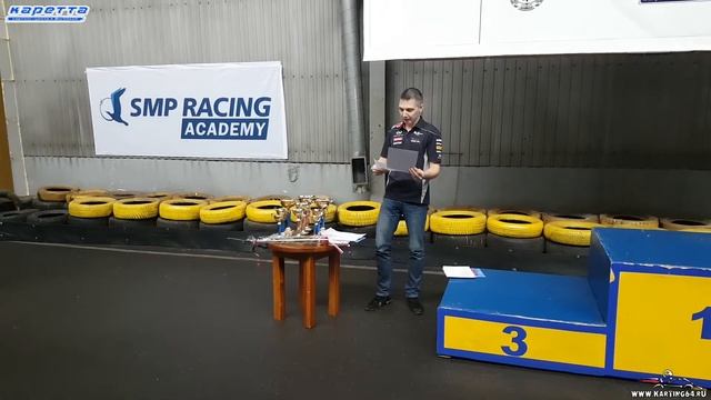 18.02.2018 CARETTA WINTER 2018. Итоговый подиум. Картинг Энгельс Каретта Саратов смотреть онлайн