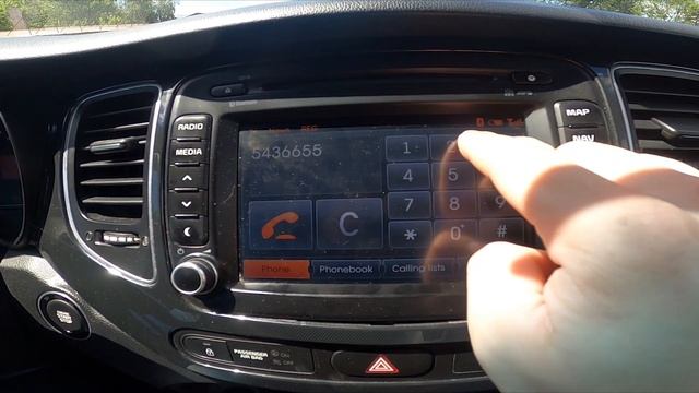 How to Make Phone Call via Bluetooth in Kia Carens IV ( 2013 – 2018 ) - Dial a Number смотреть онлайн