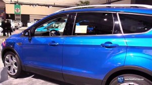 2019 Ford Escape Titanium - Exterior and Interior Walkaround - 2018 LA Auto Show