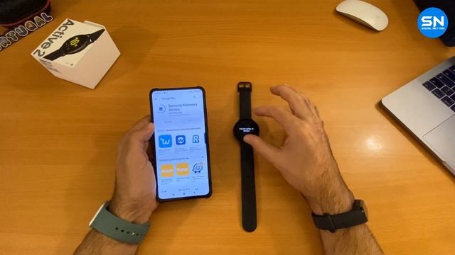Como ligar o Galaxy Watch Active 2 Portugues ao celular