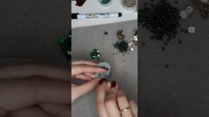 Мастер класс Брошь "Мушка" Часть 1