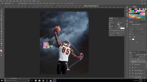 Professional Sports Poster Template Design - Photoshop Tutorial