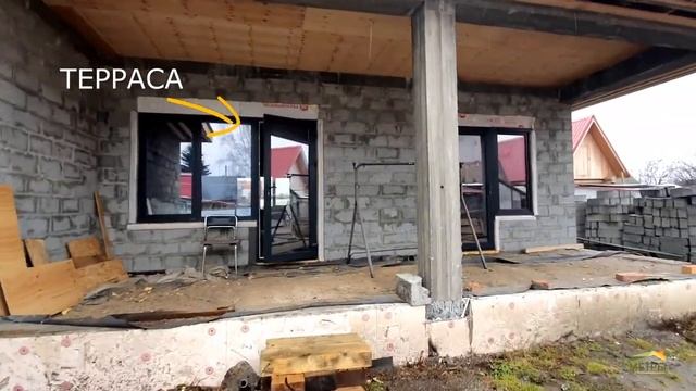 Дом по проекту "Снежана" Тюмень смотреть онлайн