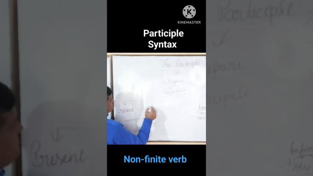 Participle//non-finite verb//#upboard #boardexam2024 #drmanojmishra #english #englishtopper