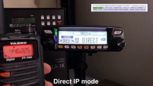 Yaesu FTM-100DR Wires-X Portable Digital Node + Firmware Update