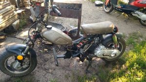 Восстановление скутера.