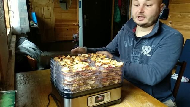 Сушилка для овощей и фруктов Kitfort KT-1903. Краткий обзор сушилки Kitfort модель KT-1903. смотреть онлайн