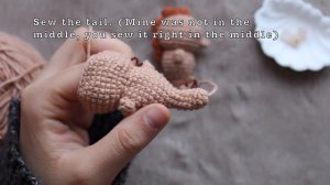 Amigurumi Seahorse Crochet | How to crochet Little Seahorse - Keychain