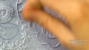 Embroidery: WHITE WORK . Simple stitches || Белая вышивка. Простые стежки