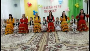 Башкирский танец "Выделывание ковра"