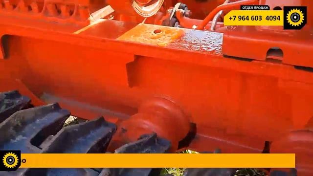 Трелевочник ТДТ-55 с болотным мостом и гусеницей 640мм