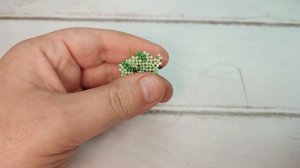 Ушастик из бисера. Часть 1. Голова. Амигуруми.