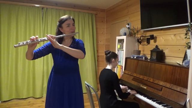 Иванова Настя 12 лет, Иванова Екатерина 42 года, г. Санкт-Петербург-А. Корелли "Сарабанда"