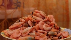 Креветки с сыром