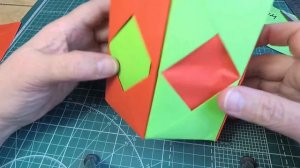 Карандашница. Оригами.