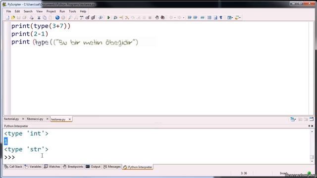 Programlar, Veri Türleri ve Değişkenlere Giriş (Bilgisayar Proglamlama / Python Dilinde Programlama смотреть онлайн