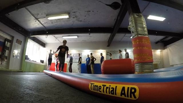 Субботняя тренировка по акробатике в филиале на Волгоградке смотреть онлайн