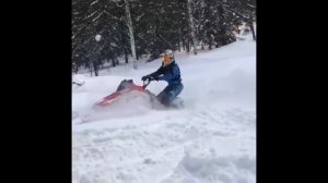 Выезд в Бедярыш на горных снегоходах!