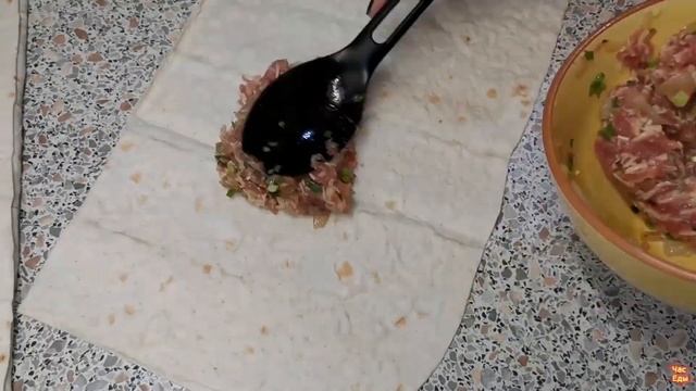 За уши не Оттащить, как ВКУСНО! Пирожки из лаваша за 5 минут! смотреть онлайн