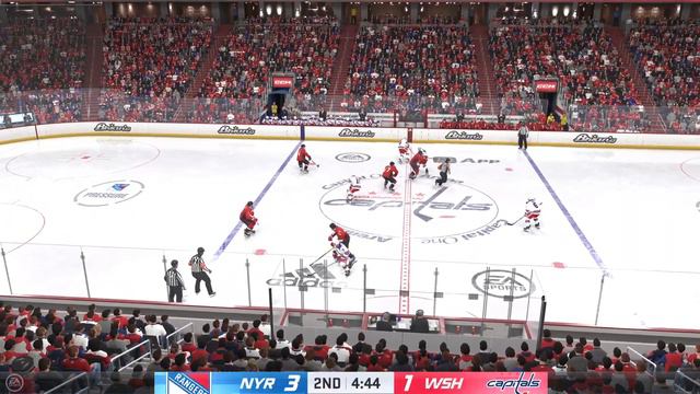 Washington Capitals vs New York Rangers 12/9/2023 NHL 24 Gameplay
