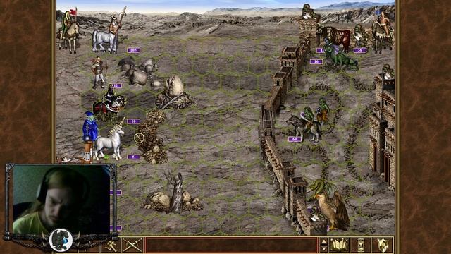 Heroes of Might and Magic 3 - Бьем лица чертям смотреть онлайн