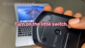 How to Unbox M170 Logitech Wireless Mouse and Connect To MacBook Air